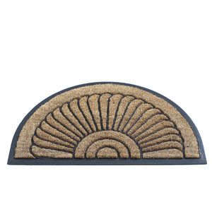 Mohawk Home Natural Fiber Shell Mat - 18x30 Oval