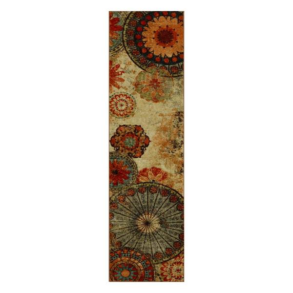 Mohawk Home Caravan Medallion Multi Runner