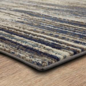 Mohawk Home Furie Stripe Grey/Dark Blue Accent Rug alternate view