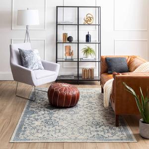 Mohawk Home Theseus Blue Large Area Rug alternate view