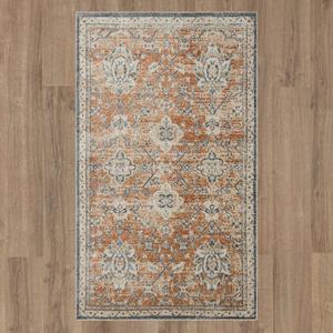 Mohawk Home Theseus Dark Orange Area Rug