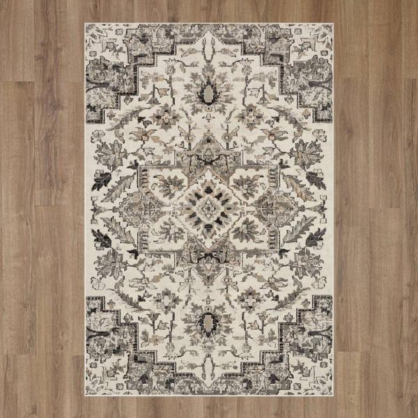 Mohawk Home Pyramus Grey Large Area Rug