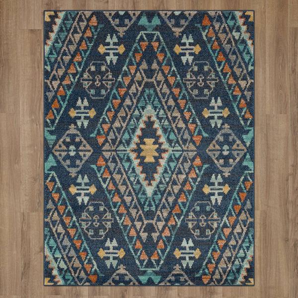 Mohawk Home Fleming Blue Large Area Rug