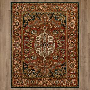 Mohawk Home Bilpass Red Area Rug