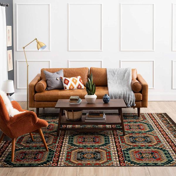 Mohawk Home Neecharles Blue Area Rug alternate view