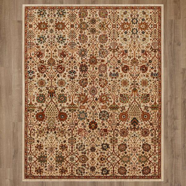 Mohawk Home Regents Halls Cream Large Area Rug