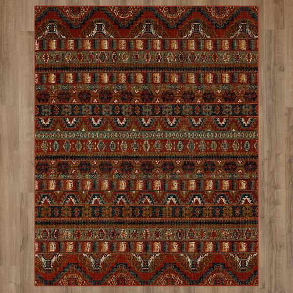Mohawk Home Rutland Red Large Area Rug