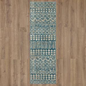 Mohawk Home Sansay Blue Runner