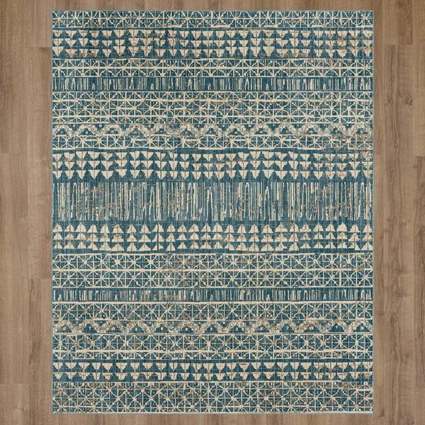 Mohawk Home Sansay Blue Area Rug
