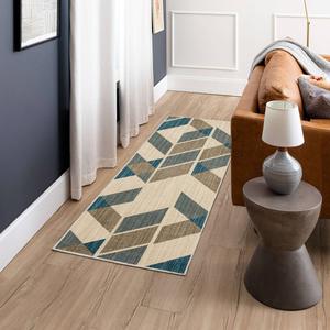 Mohawk Home Rimto Blue Runner alternate view