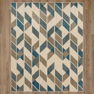 Mohawk Home Rimto Blue Large Area Rug