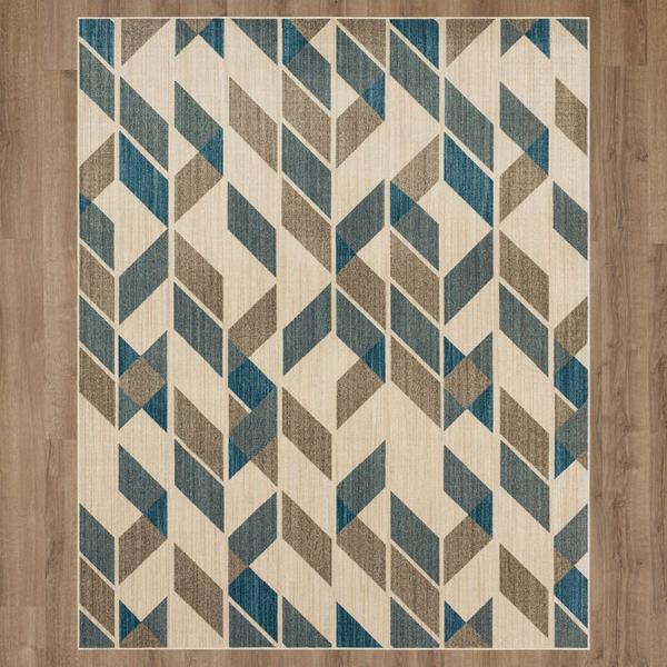 Mohawk Home Rimto Blue Large Area Rug