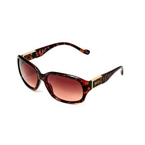 Womens Jessica Simpson Rectangle Logo Sunglasses