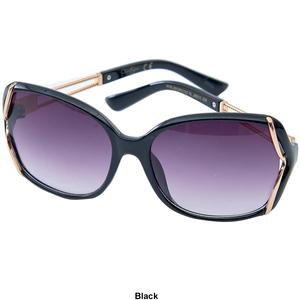 Womens Jessica Simpson Sun CMB Vented Rectangle Sunglasses alternate view