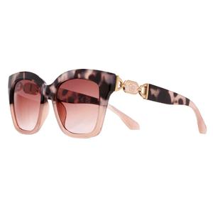 Womens Jessica Simpson Cat Eye Logo Temple Sunglasses