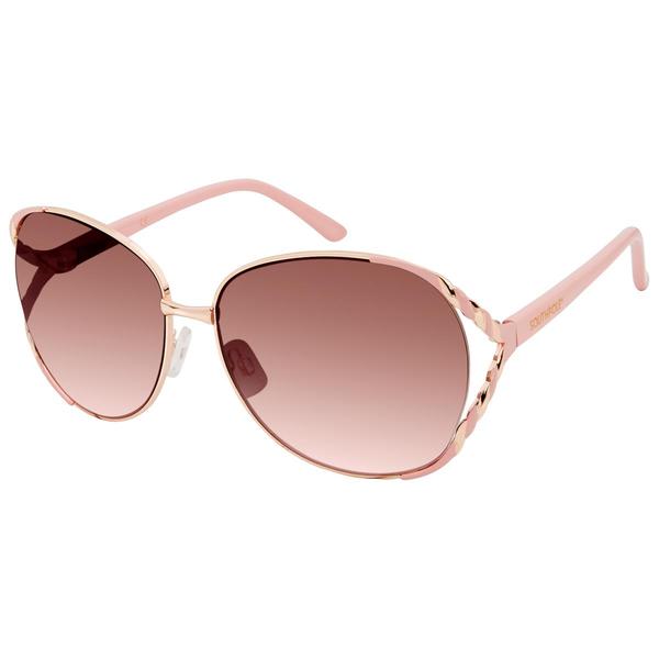 Womens SOUTHPOLE(R) Metal Rose Gold Sunglasses