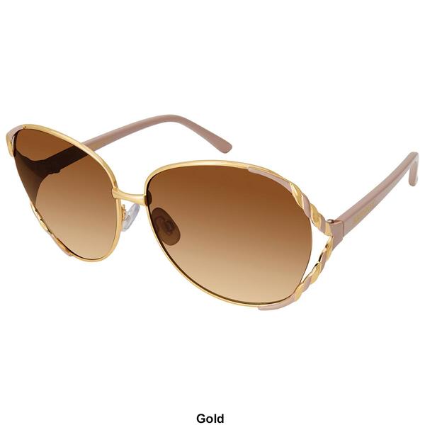 Womens SOUTHPOLE(R) Metal Rose Gold Sunglasses alternate view