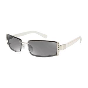 Womens SOUTHPOLE(R) Metal Rectangle Sunglasses alternate view