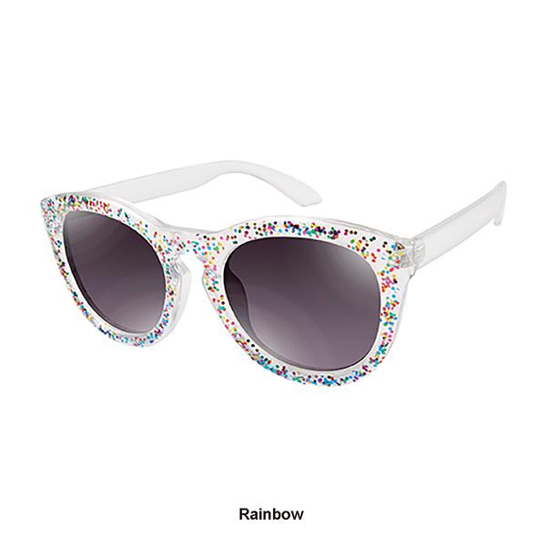 Womens Circus by Sam Edelman Round Sunglasses with Glitter alternate view