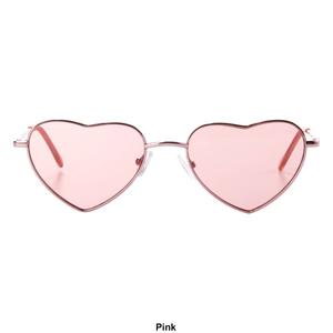 Womens Circus by Sam Edelman Metal Heart Shape Sunglasses alternate view