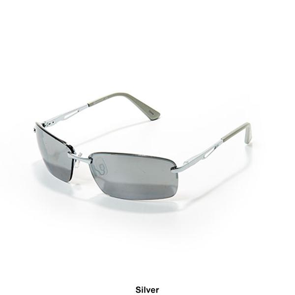 Mens SOUTHPOLE(R) Rimless Metallic Sport Sunglasses alternate view
