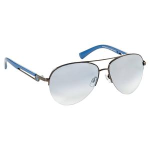 Mens SOUTHPOLE(R) Semi-Rimless Combo Aviator Sunglasses