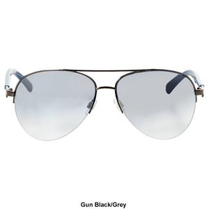 Mens SOUTHPOLE(R) Semi-Rimless Combo Aviator Sunglasses alternate view