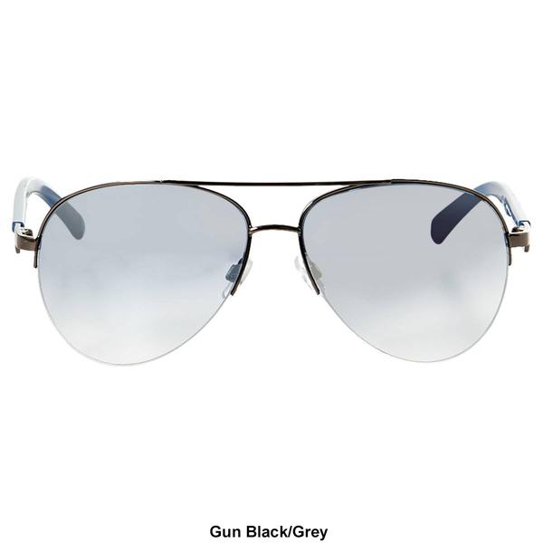 Mens SOUTHPOLE(R) Semi-Rimless Combo Aviator Sunglasses alternate view