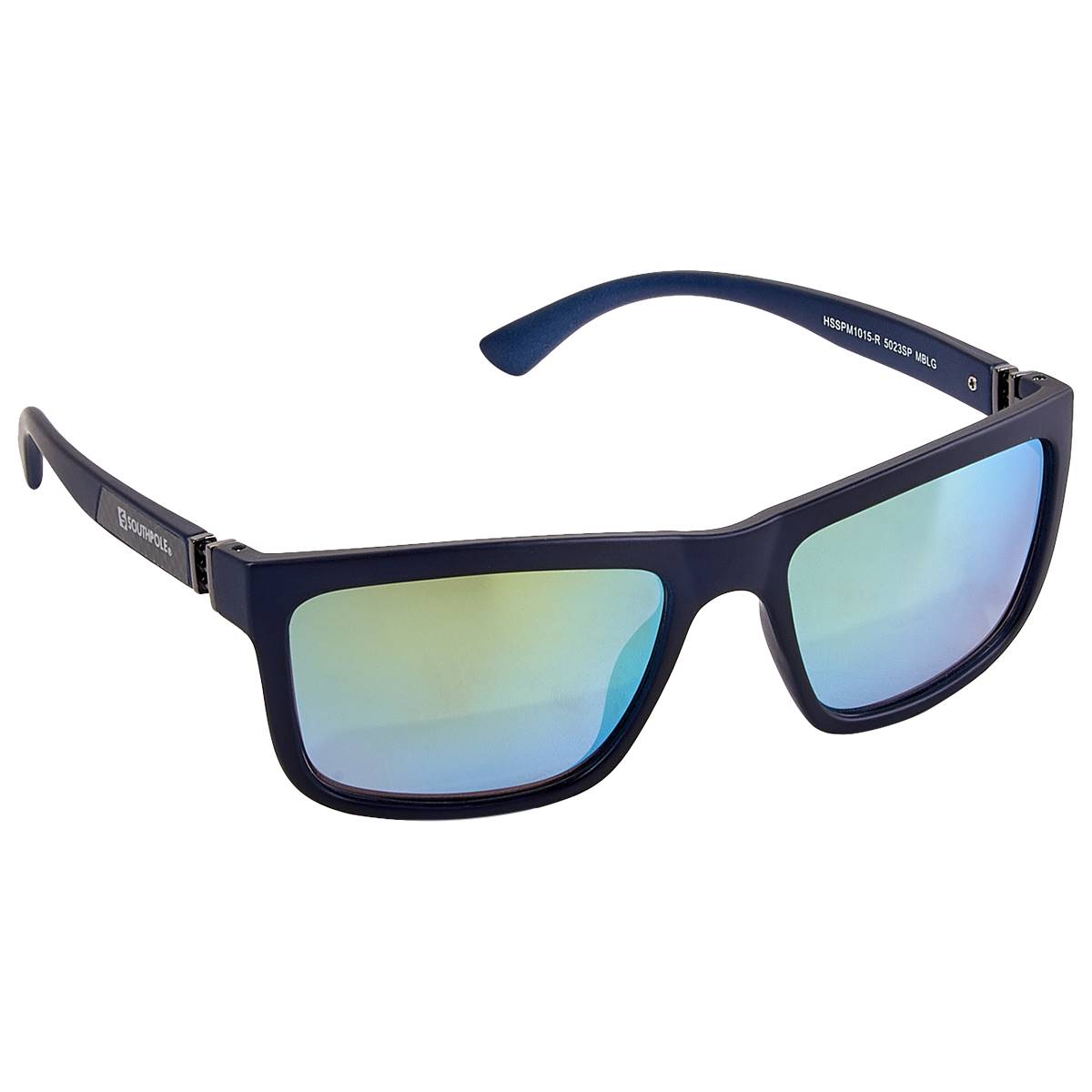 Mens SOUTHPOLE Plastic Rectangle Frame Sunglasses