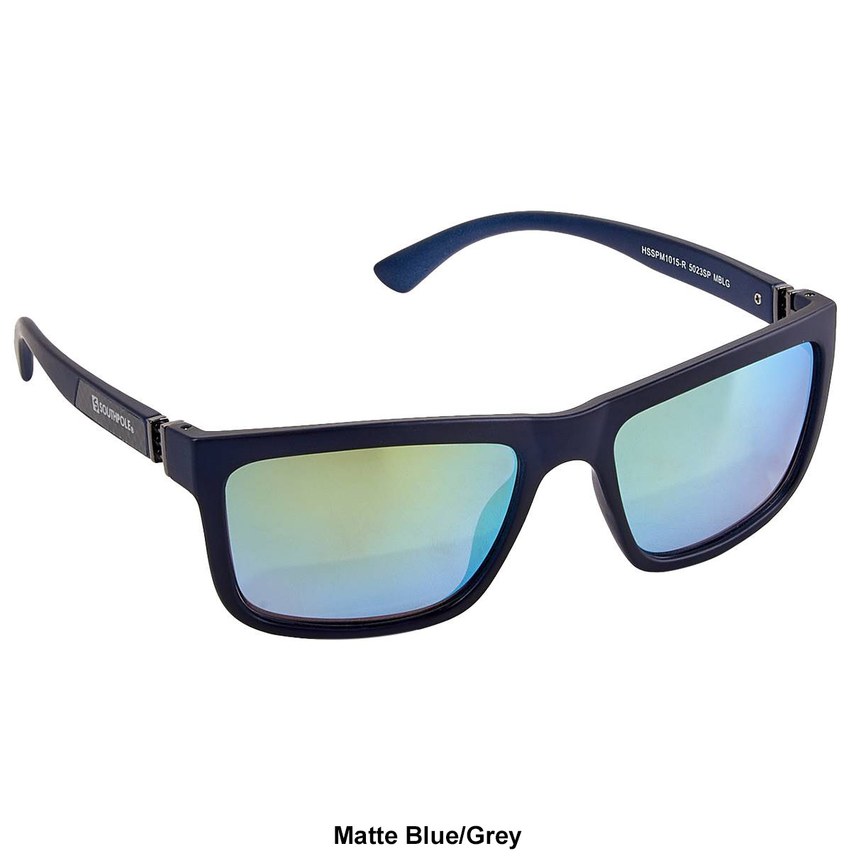 Mens SOUTHPOLE Plastic Rectangle Frame Sunglasses