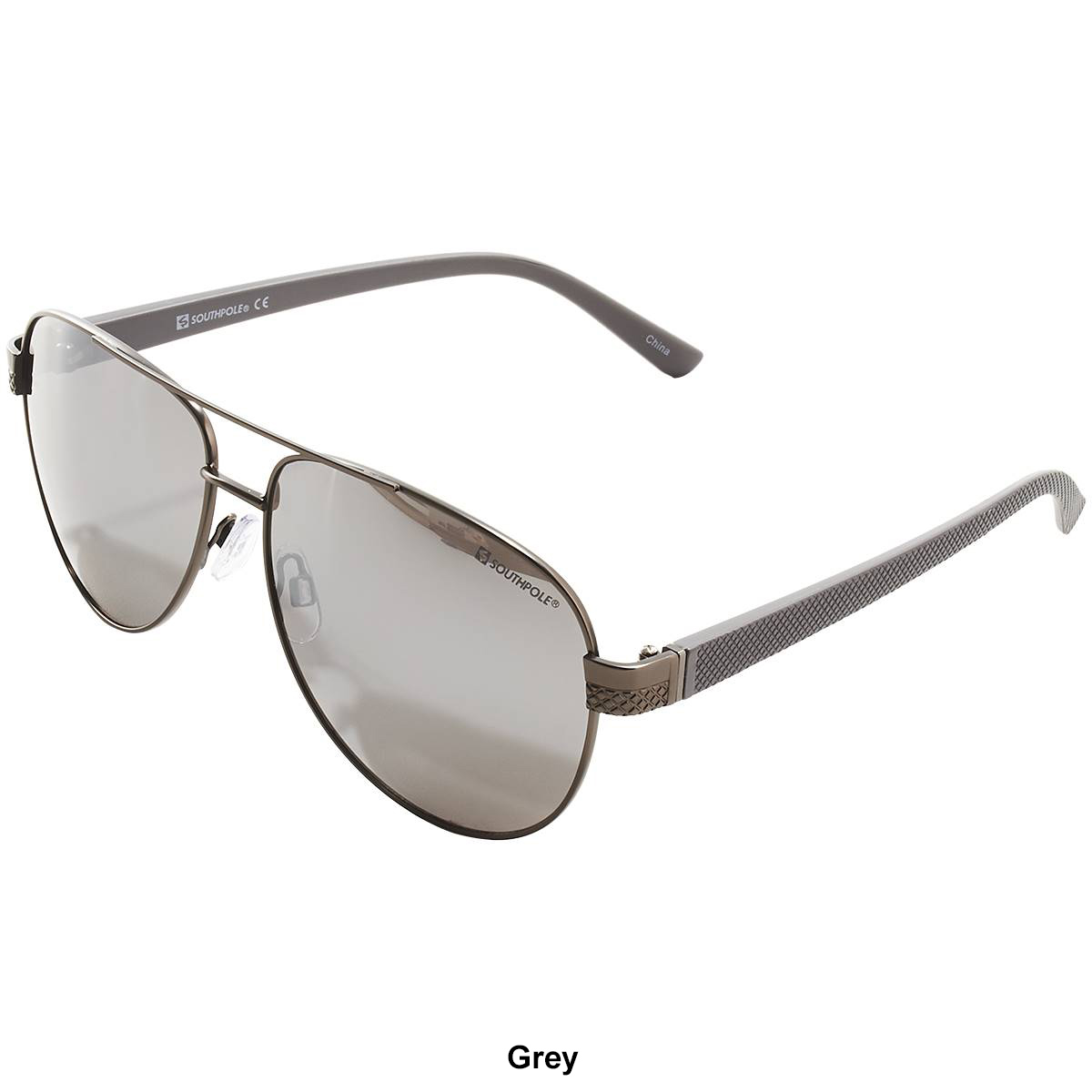 Mens SOUTHPOLE Metal Aviator Sunglasses