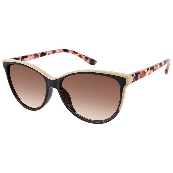 Womens Tahari Two-Tone Cat Eye Sunglasses alternate view