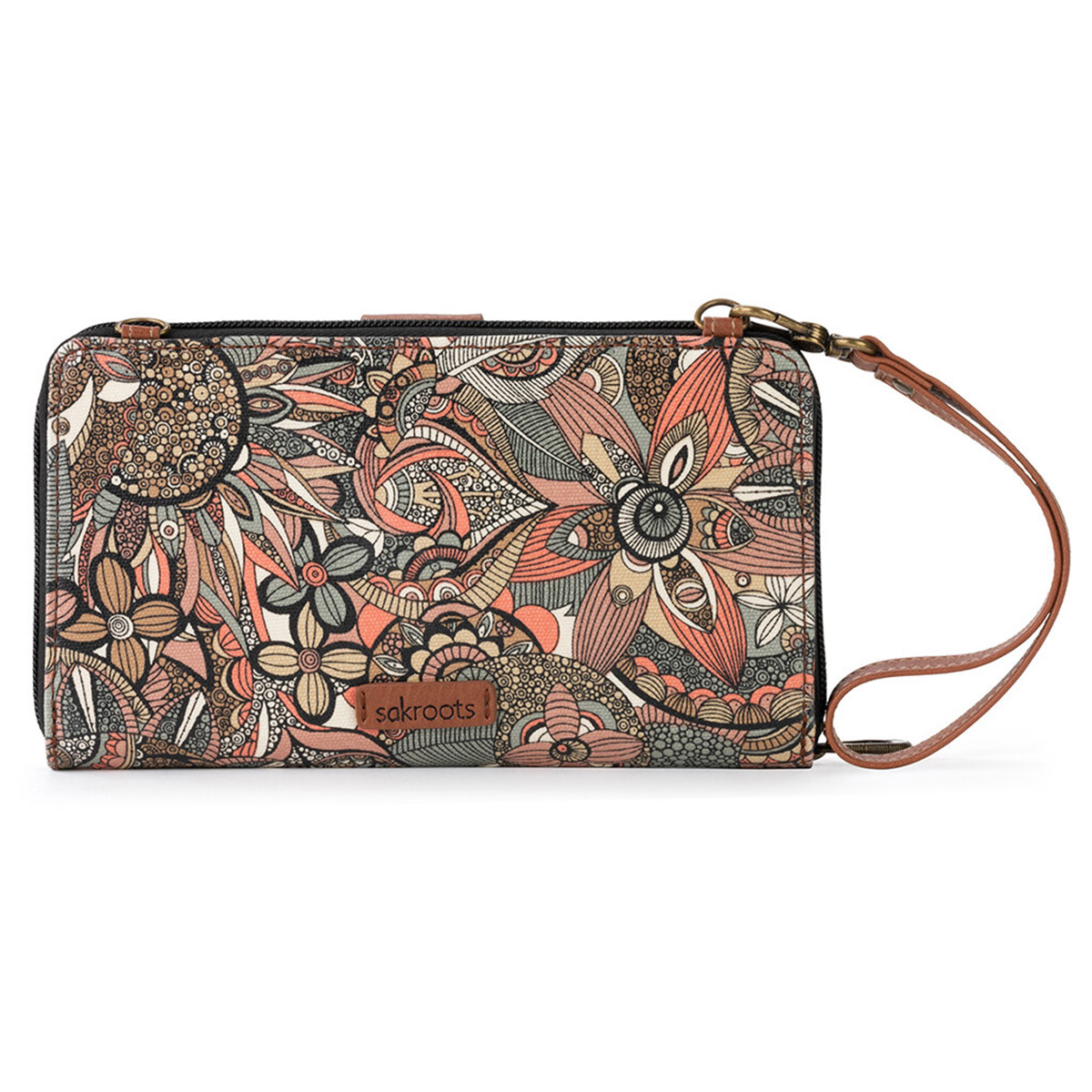 The Sak Large Smartphone Sienna Spirit Desert Wristlet