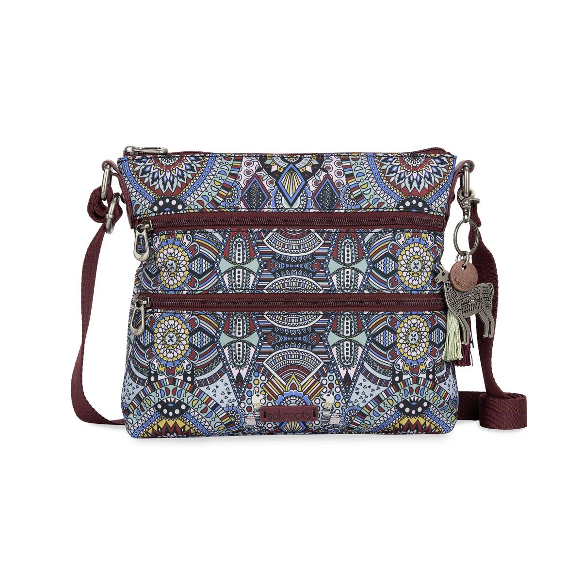 Sakroots Basic Geometric Crossbody