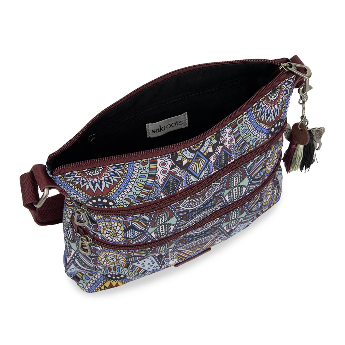 Sakroots Basic Geometric Crossbody