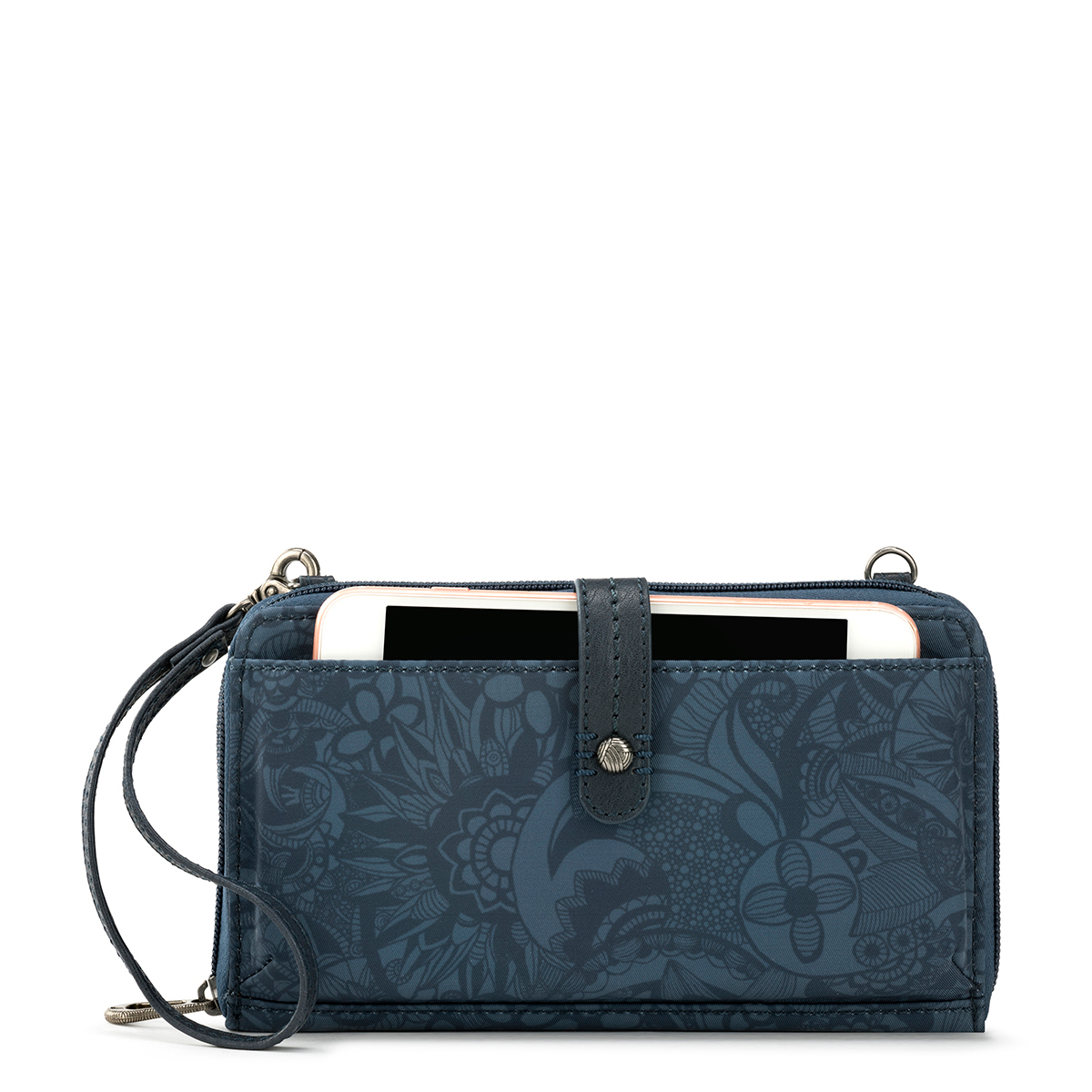 Sakroots Smartphone Indigo Spirit Desert Zip Around Wristlet