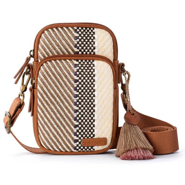Sakroots Koa Batik Woven Medium Phone Crossbody alternate view