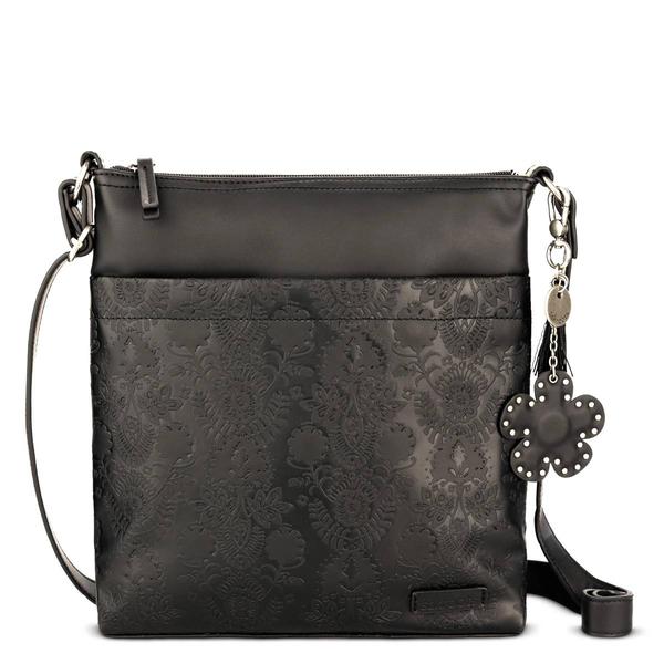 Sakroots Banyan Medium Floral Embossed Crossbody