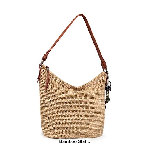 The Sak Sequoia Solid Crochet Hobo - Bamboo Static alternate view
