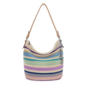 The Sak Sequoia Stripe Crochet Hobo