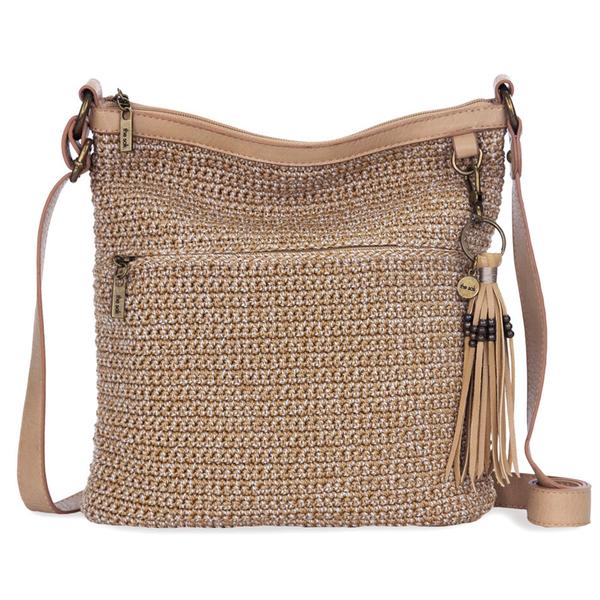 The Sak Lucia Solid Crochet Static Crossbody