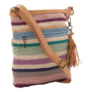 The Sak Lucia Stripe Crochet Crossbody alternate view