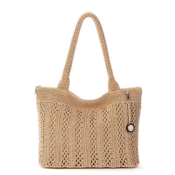 The Sak Gen Solid Carryall Crochet Tote