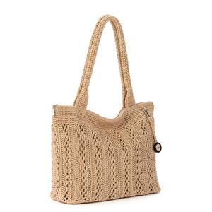 The Sak Gen Solid Carryall Crochet Tote alternate view