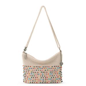 The Sak Lumi Multi Bead Crochet Crossbody