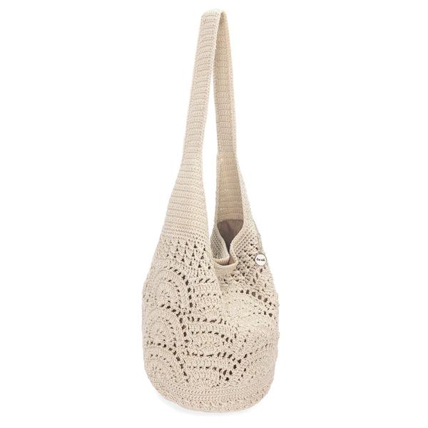 The Sak Crochet Hobo - Natural Fan alternate view