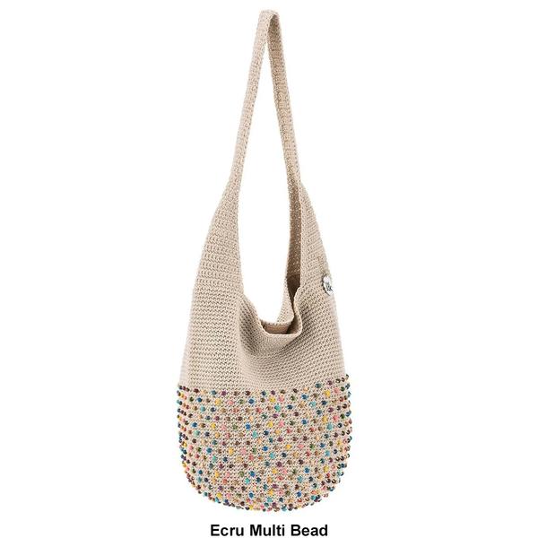 The Sak Crochet Hobo with Hand Stitched Bali Beads alternate view