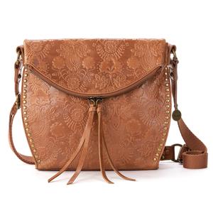 The Sak Silverlake Crossbody - Tobacco Floral Embossed alternate view