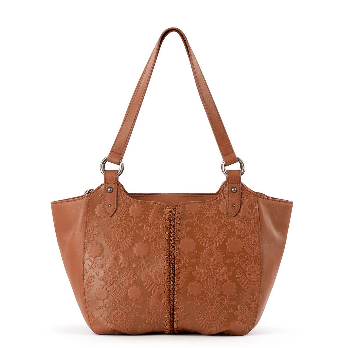 The Sak Bolinas Tote - Tabacco Floral Embossed