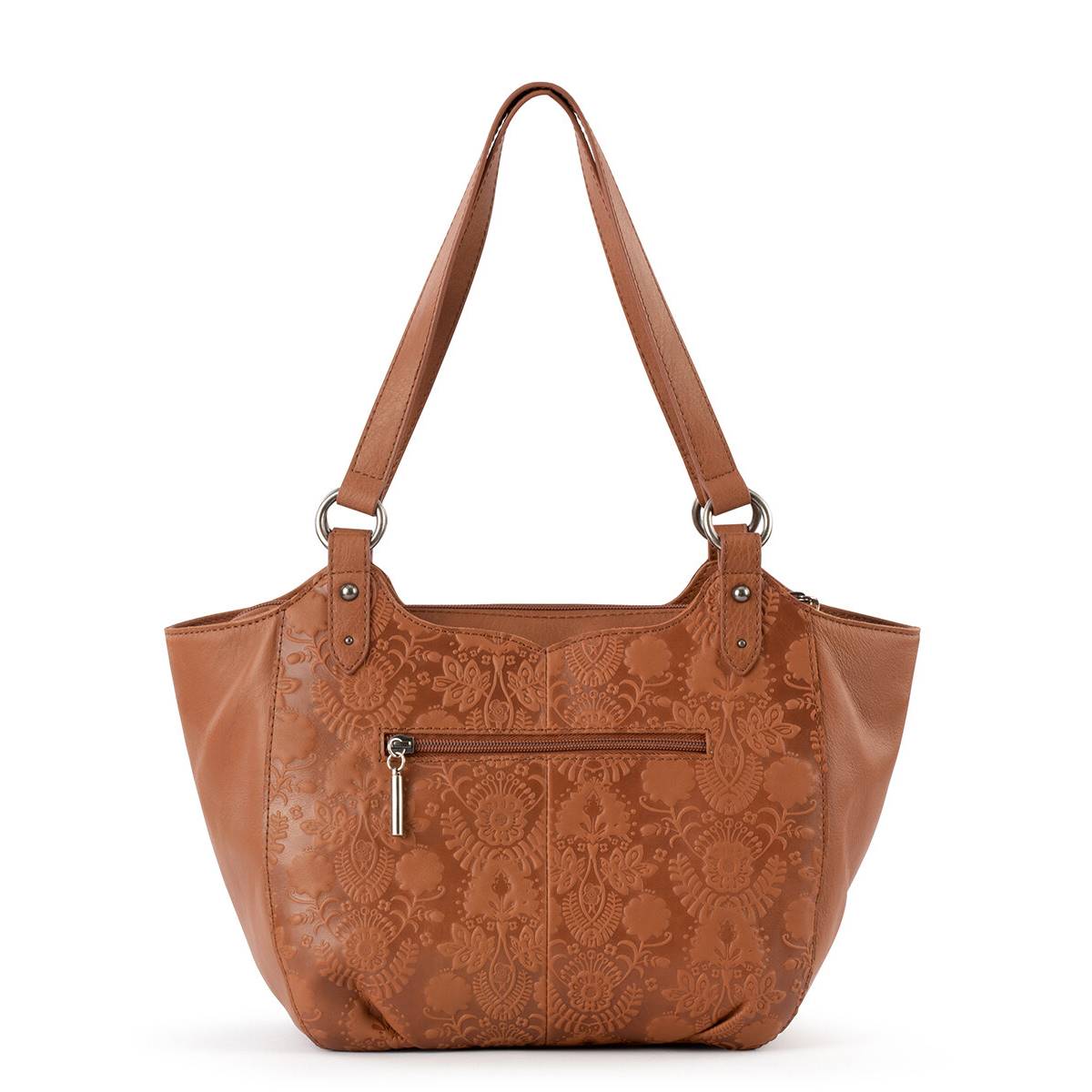 The Sak Bolinas Tote - Tabacco Floral Embossed